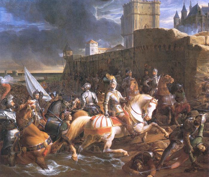 Francois-Edouard Picot The Siege of Calais china oil painting image